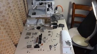 SINGER MODEL 603 SPECIAL - PARTS AFTER REHAB