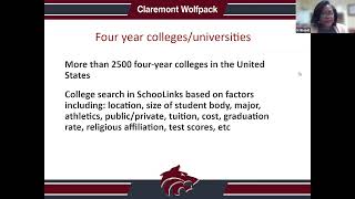 Rising Seniors Course Selection Webinar - Class of 2025