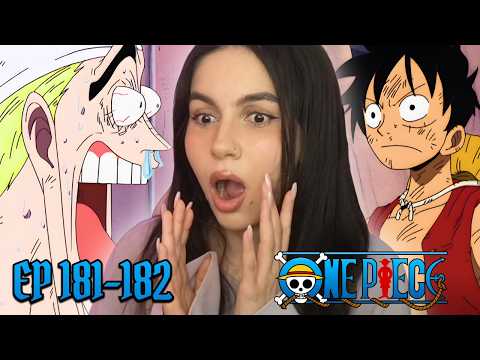 ENERU vs LUFFY 🔥│ONE PIECE Episode 181 & 182 REACTION!!