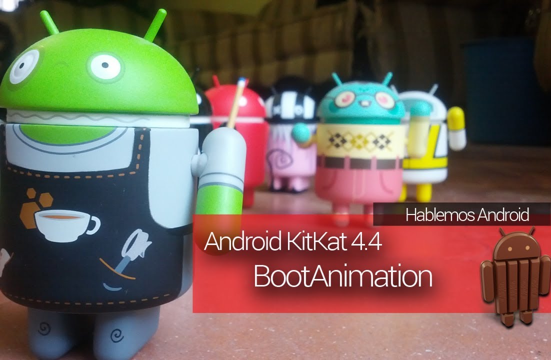 [How-To][ROOT] Bootanimation Android KitKat 4.4 / Extras GE - YouTube