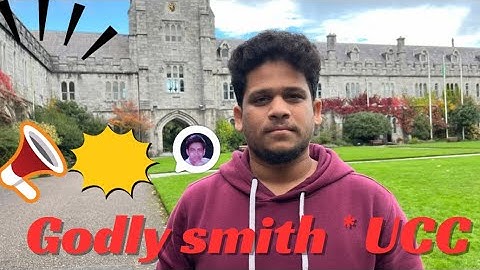 ### Ms in Bioinformatics and computational biology Godly smith UCC Cork Ireland