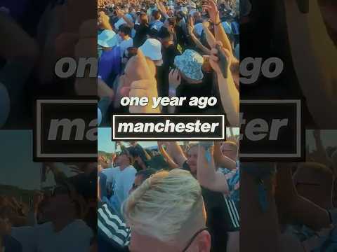 One year ago - Manchester 🐝