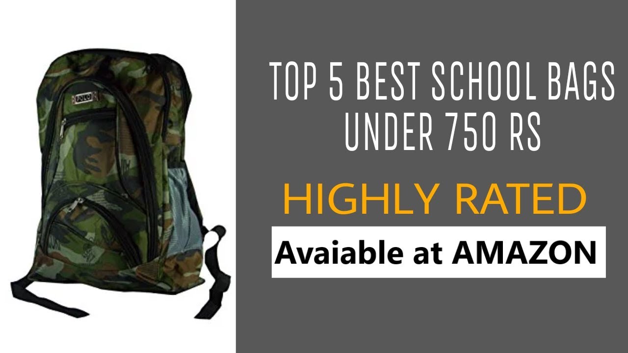 Top 5 Best School Bags Under 750 Rs | Smart Indian Buyer | Highly Rated