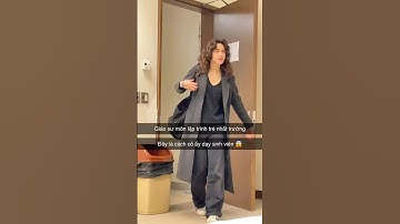 Khi giáo sư trẻ nhất trường dạy học 😍 Cô ấy chỉ sinh viên bí kíp này 👍 #congnghe #laptrinh #tech