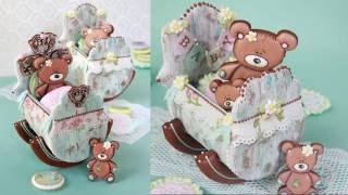 How to Make 3-D Baby Cradle Cookies