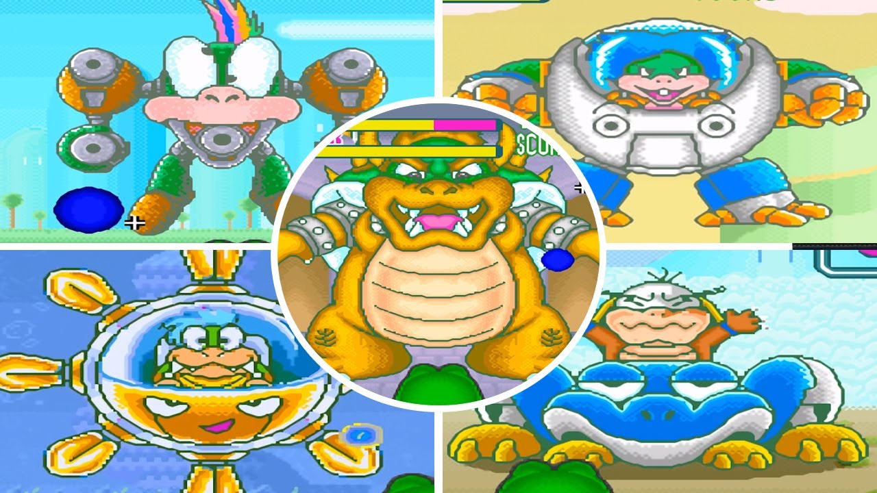 Yoshi's Safari - All Bosses