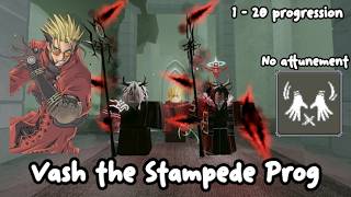 I Progressed Vash The Stampede in Deepwoken...