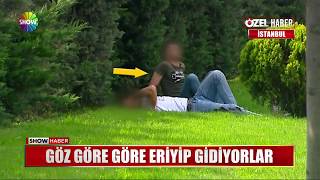 Göz göre göre eriyip gidiyorlar