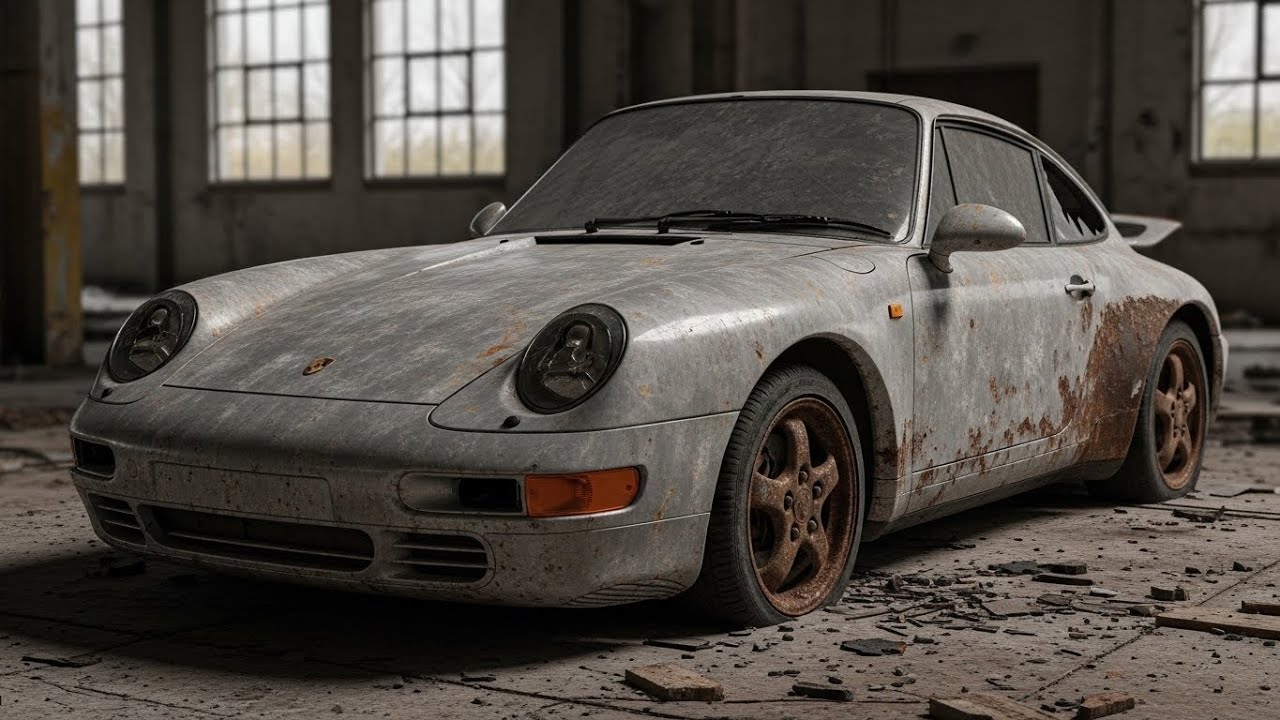 ASMR Car Restoration! Porsche 911 1995 Full Restoration Disrepair→Looking New