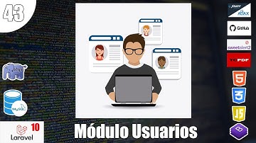 43 Módulo USUARIOS en el curso de LARAVEL 10 Sistema de control de asistencia
