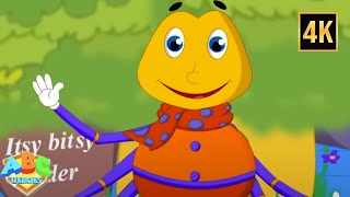 itsy bitsy spider more nursery rhymes cartoon videos kids