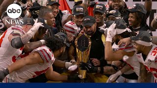 Ohio State defeats Notre Dame to win CFB National Championship