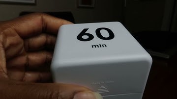 How to Use Gravity Sensor Flip Cube Timer