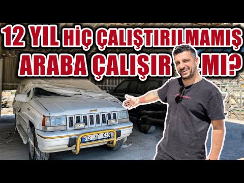 700 Bin Kilometrede 12 Yıldır Hiç Çalıştırılmayan Jeep Cherokee!