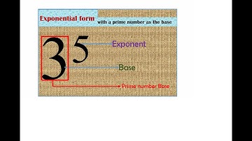 Exponentiation. Lesson 2 of 6. A prime number base of an exponential number (Teacher Marius)