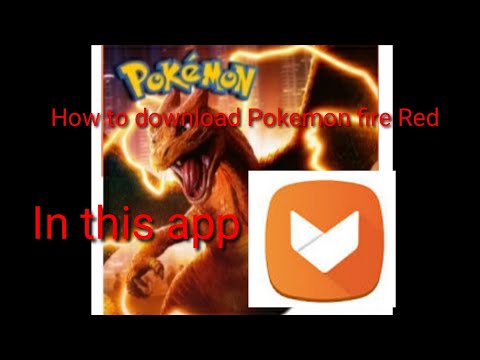 How to download Pokemon fire Red in Aptoide app and how to use and