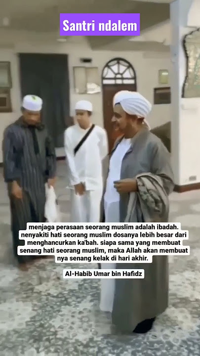 Nasihat Habib Umar bin Hafidz. #habibumar #habibumarbinhafidz
