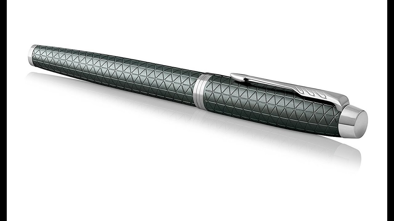 Penna Stilografica Parker IM Nero Opaco - Punta Fine, Inchiostro Blu, Confezione Regalo - Foto 6