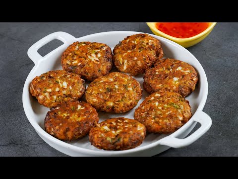 CABBAGE PATTIES - The Quick & Delicious Snacks | How to Make Cabbage Patties | Winter Veg Recipe