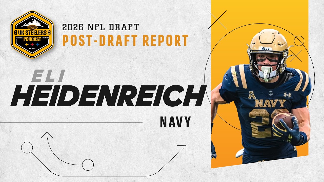 Who Is Eli Heidenreich? The Steelers’ Fascinating Navy Hybrid Explained