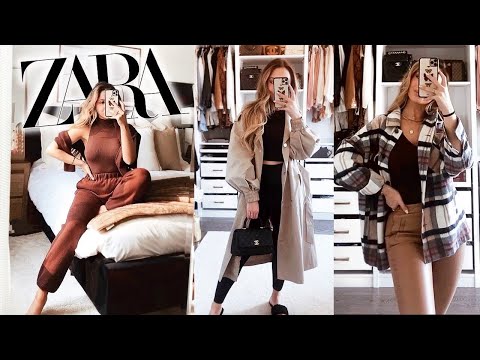 HUGE ZARA FALL HAUL | Comfy + Cute Outfits