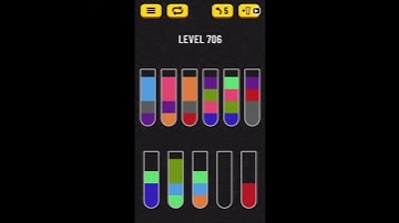 Water Sort Puzzle Level 706