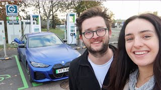 ROAD TRIP ACROSS ENGLAND IN AN ELECTRIC CAR | Cornwall to the Lake District | VLOGMAS 18