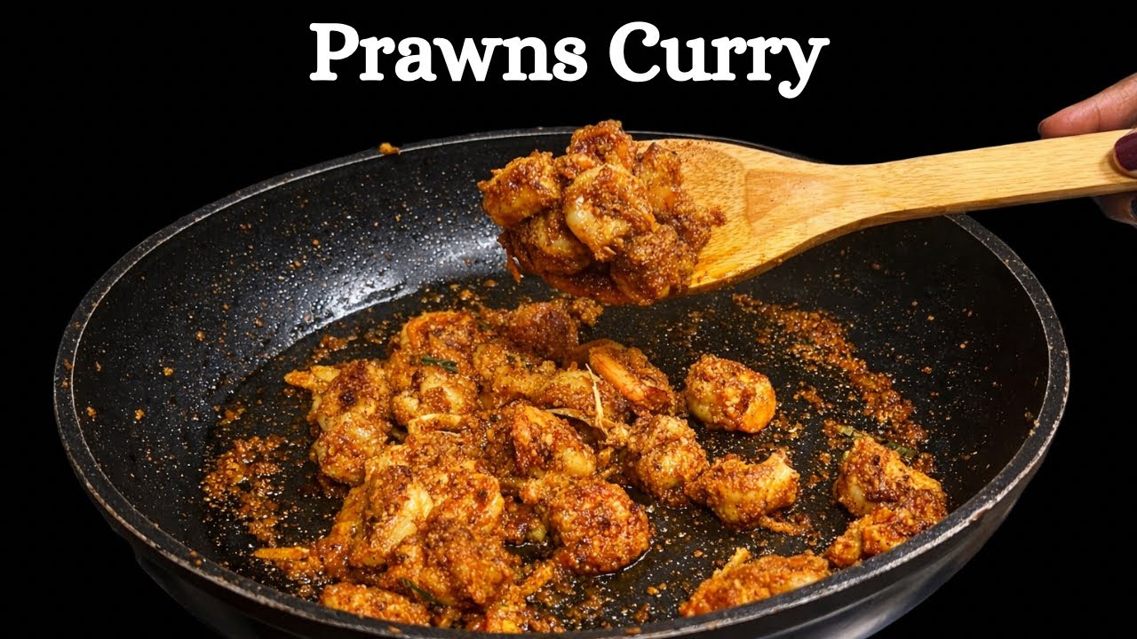 Prawns Curry || Chef Pillai inspired recipes || Chemmeen Curry || Anjali's Curryworld 