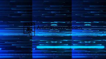 Blue Layered Wind Effects Motion Video