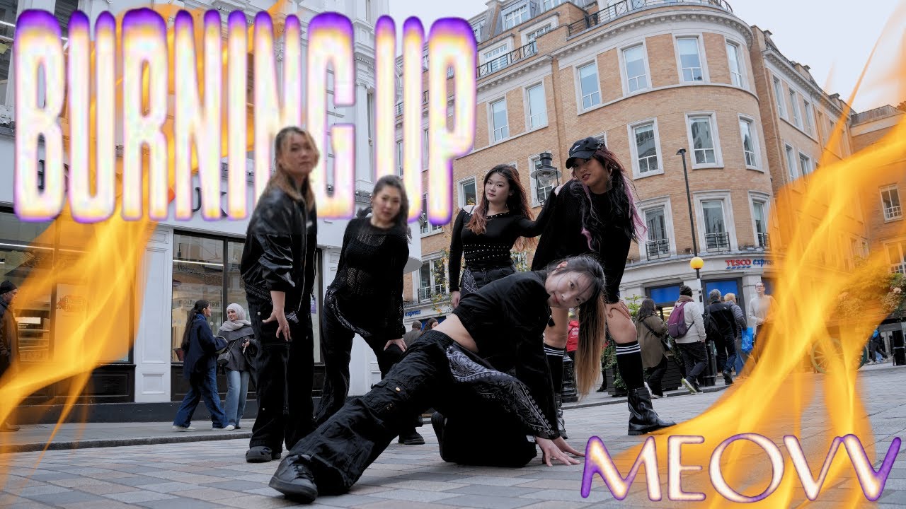 [KPOP IN PUBLIC | ONE TAKE] MEOVV (미야오) - 'BURNING UP' | DANCE COVER KVLT UK 4K