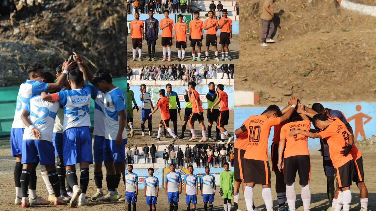 HIGHVOLTAGE MATCH⚡DARJEELING UNITED V/S NBA POLICE🔥⚽