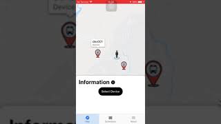 Nsdc bus tracker mobile app test run screenshot 1