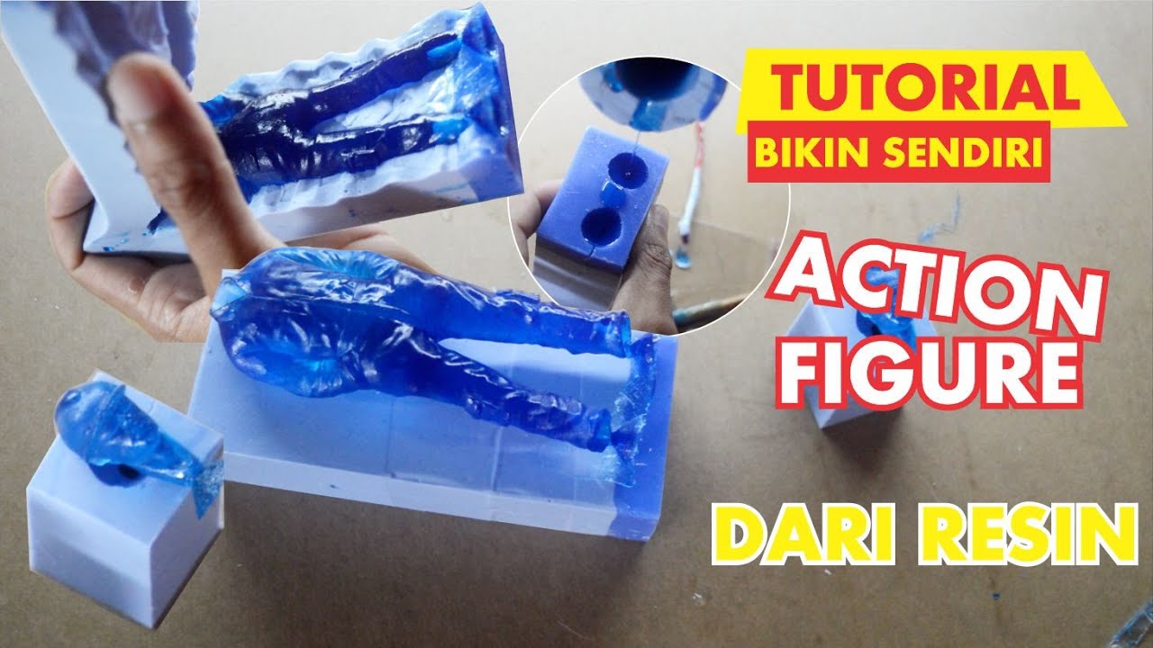 MENCETAK ACTION FIGURE? dari resin bisa YouTube