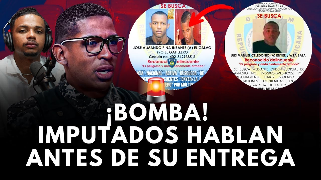 IMPUTADOS ROMPEN EL SILENCIO ANTES DE SER ENTREGADOS (ACUSADOS DE DELITOS GRAVES)