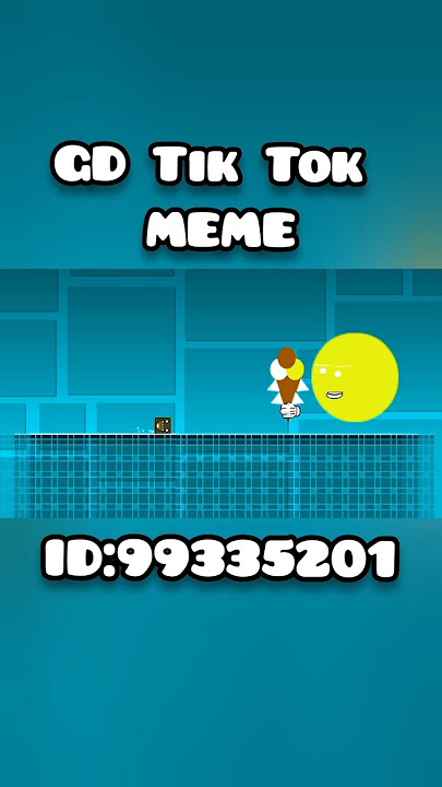GD TIK TOK MEME Geometry Dash 2.2 #geometrydash #gd #meme #shorts #short