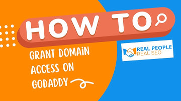 How to grant domain access on Godaddy