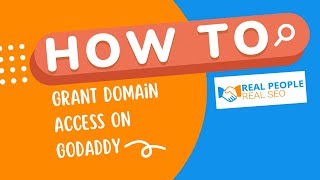 How to grant domain access on Godaddy