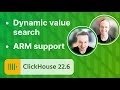 ClickHouse v22.06 Release Webinar