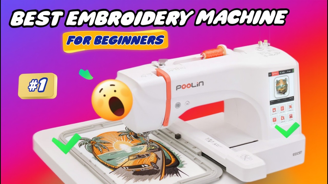 best embroidery machine for beginners in 2026 || You can Buy right now💥🔥💥