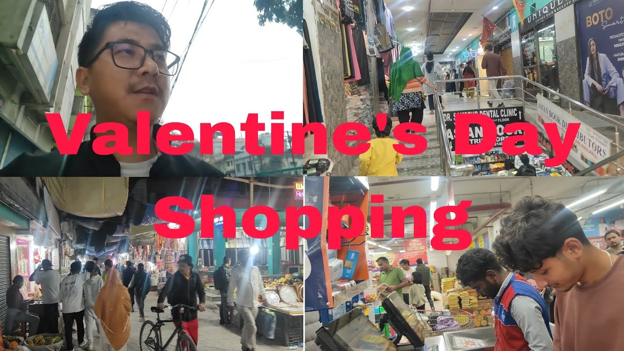 Valentine's Day shopping 