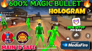 🔥 OB52 Free Fire Max Panel | 3D Hologram Config + Magic Bullet Panel | No Ban | New Update 2026 screenshot 2