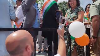 Johnathan Rinaldi at The #indian #india independence day parade in Floral Park New York 8/13/23