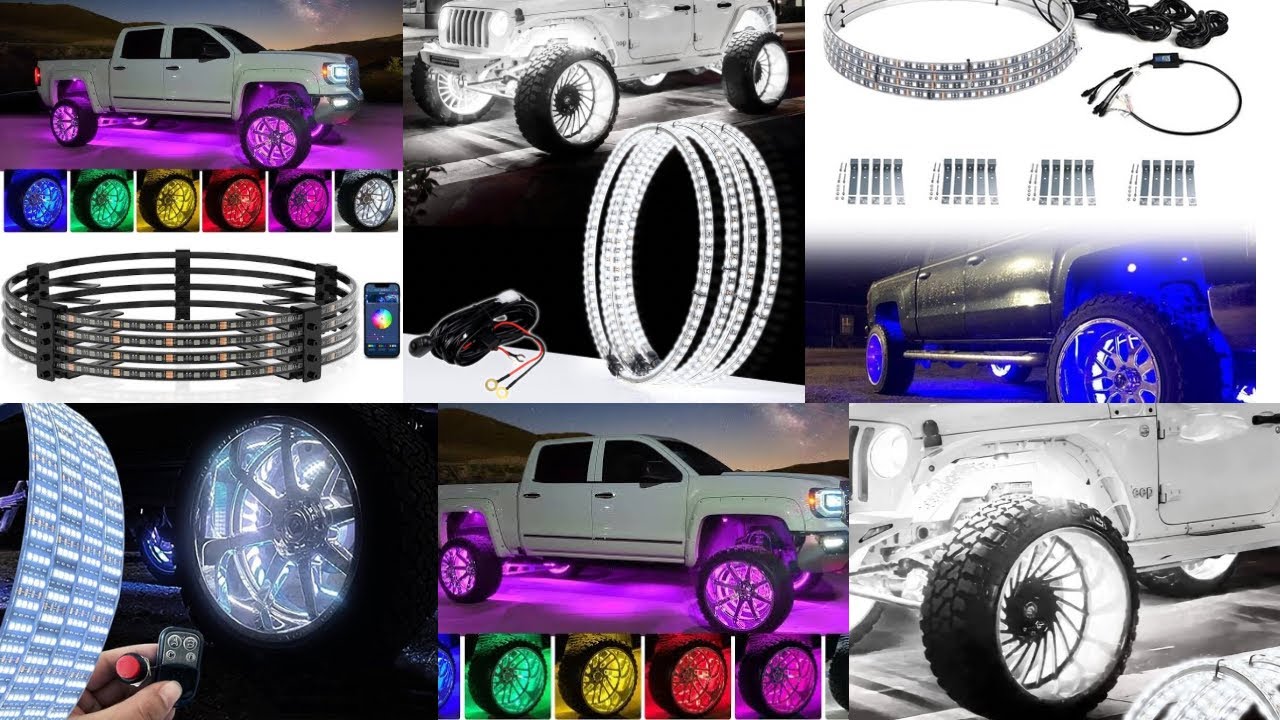 Bolero Wheel LED Installation 🔥 | Mahindra Bolero Car Modification | Full Fitment & Night Look