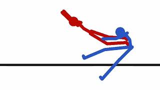 Red Vs Blue Stick Nodes Animation