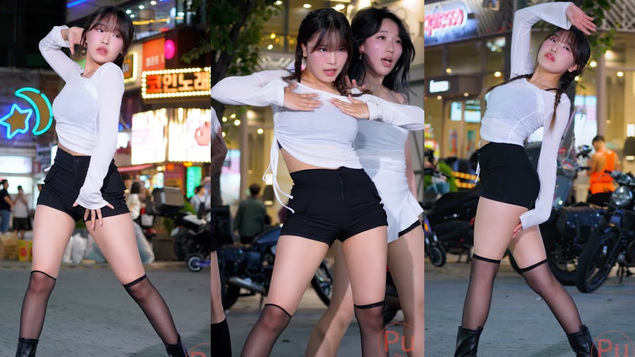 4k 250619 댄스팀 REVIVE X 리바이브엑스 예나 [Lovesick Girls/ATTITUDE/SIGN/Whiplash] @홍대버스킹 직캠 kpop fancam