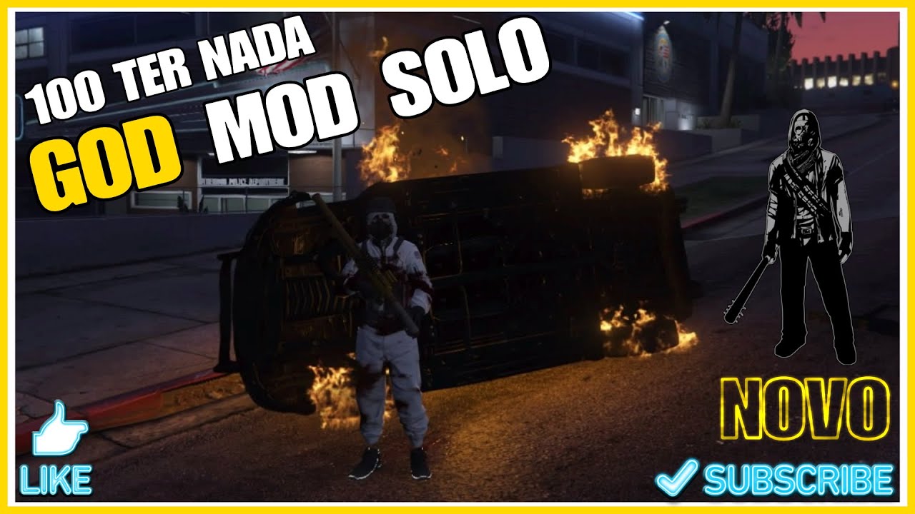 O MELHOR GOD MOD DO GTA 5 ONLINE TOTALMENTE SOLO YouTube