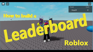 How to add Leaderboard and leaderstats (Roblox Studio Tutorial for New Beginners Series) (N049)