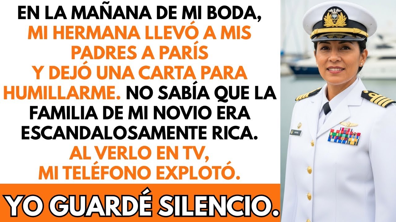 Mi Hermana Huyó A París Con Mis Padres. No Sabía Que La Familia De Mi Novio Era Millonaria