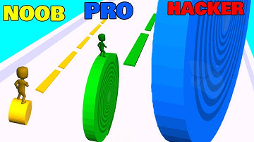 NOOB vs PRO vs HACKER in Layers Roll