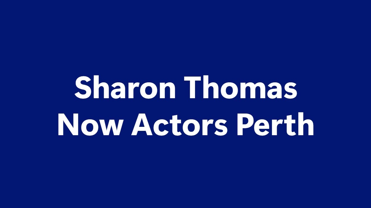 Sharon Thomas Voice Over